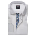 Button Side contrast placket