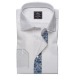 Out side contrast placket